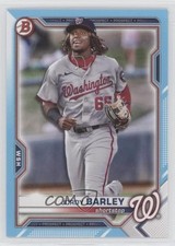 2021 Bowman Draft Sky Blue 162/499 Jordy Barley #BD-6 0a5t