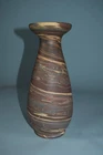 Niloak Mission Swirl Vase 12" tall Blue and White label late teens or early 20s