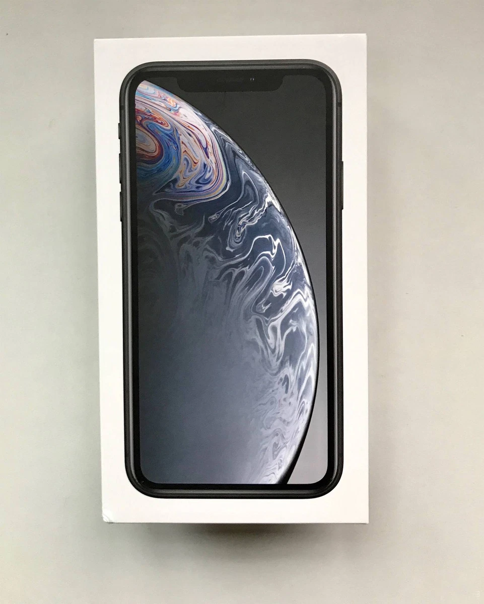 Apple iPhone XR Unlocked 128GB Black Smartphone ~ New & Sealed