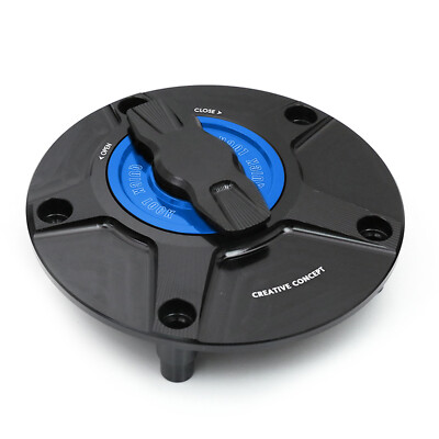 Blue NIMBLE Quick Release Fuel Cap For GSX1300R HAYABUSA 08-14 15 16 17 18 19 20