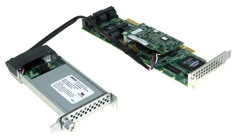 Controller RAID Card 33ware 9550SXU-8LP SATA RAID Controller PCI-X + Battery - Image 2 of 2