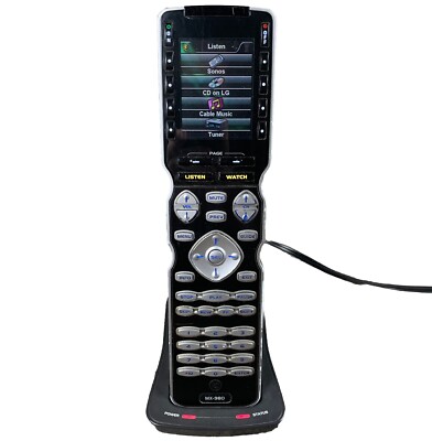 Universal Remote Control MX-980 Remote with Dock URC M78