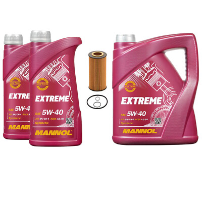 Inspektionskit MANNOL Extreme 5W-40 für Mercedes-benz C 30 Cdi Amg T Coupe