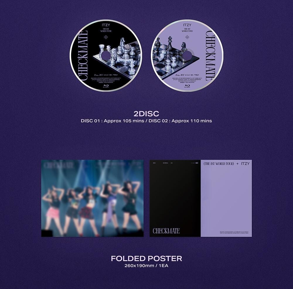 ITZY WORLD TOUR <CHECKMATE> in SEOUL【BD】 Amazon.com: 2022 ITZY THE 1ST WORLD TOUR CHECKMATE in SEOUL