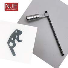 Ruger 10/22 Bolt Charging Handle Auto Bolt Release Silver Combo