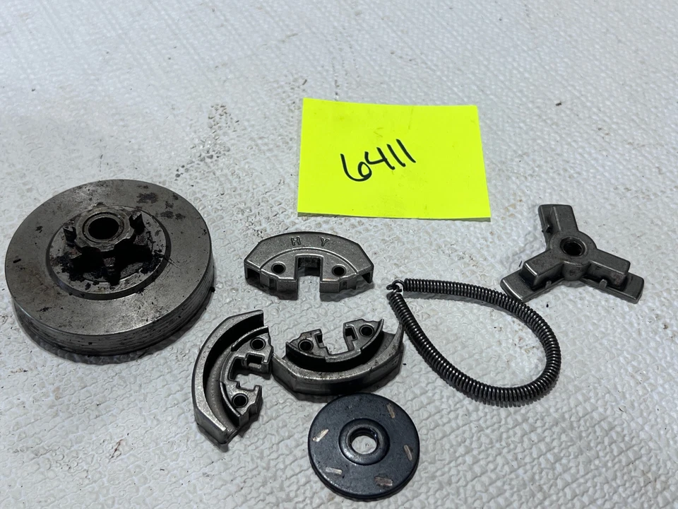 Conjunto de roda dentada e embreagem para motosserra Ryobi RY3716 310535001, 309418001 (#6411 - Imagem 2 de 2