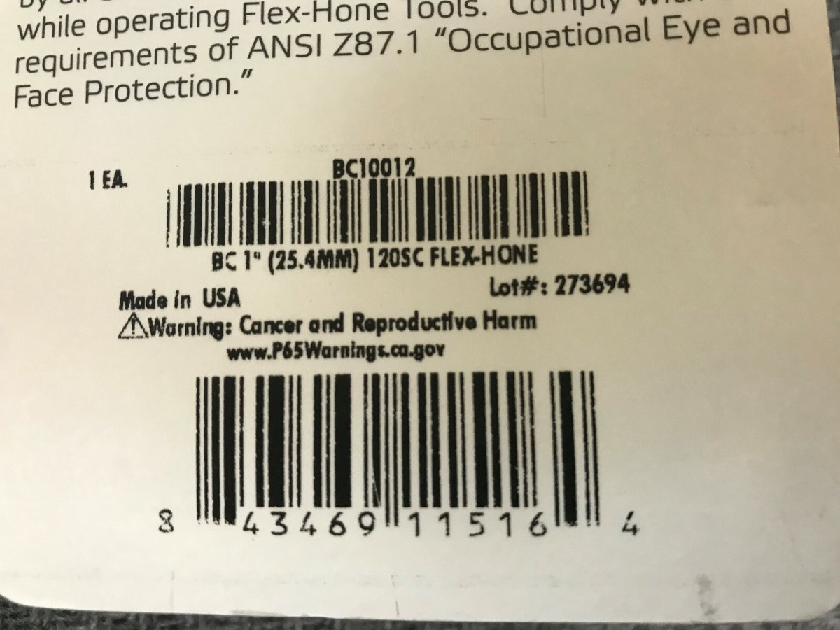 FLEX-HONE, For 4-1/4 In Bore, 6 In Hone Lg, Flexible Cylinder Hone - 2ZZG7|GBD41412 - Foto 12