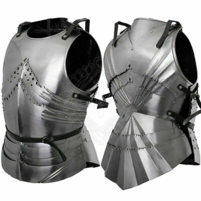 Medieval Breast-Plate Armor Jacket Gothic steel cuirass Battle Knight Armor 