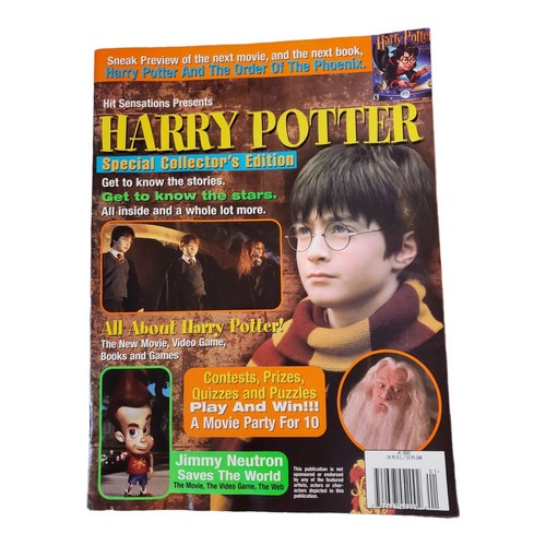 2002 HARRY POTTER SPECIAL COLLECTORS EDITION #1 - Picture 1 of 9