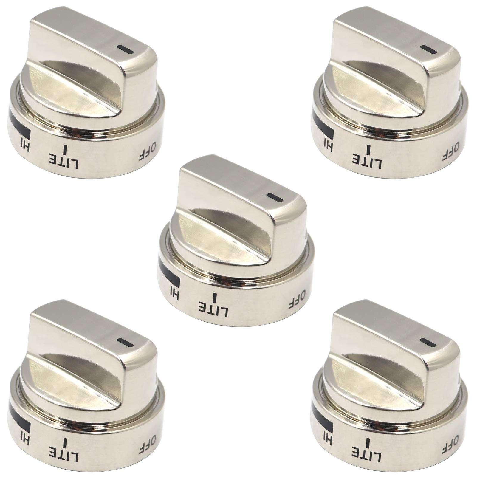 5pcs Upgraded AEZ73453509 Burner Knob for LG Range LDG3035ST LRG3095ST