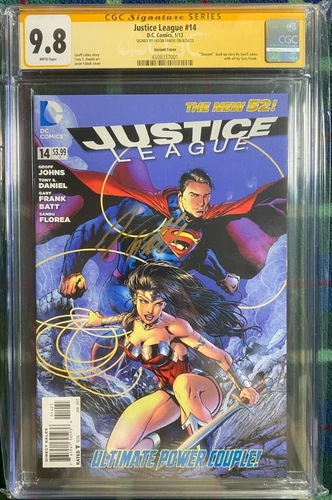Justice League #14 CGC SS 9.8 Signed Signature Jason Fabok variant Wonder Woman