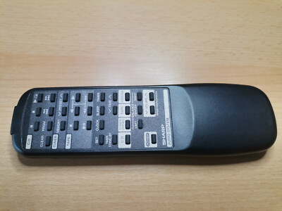 SHARP AUDIO SYSTEM Fernbedienung  RRMCG0040AWSA neuwertig.