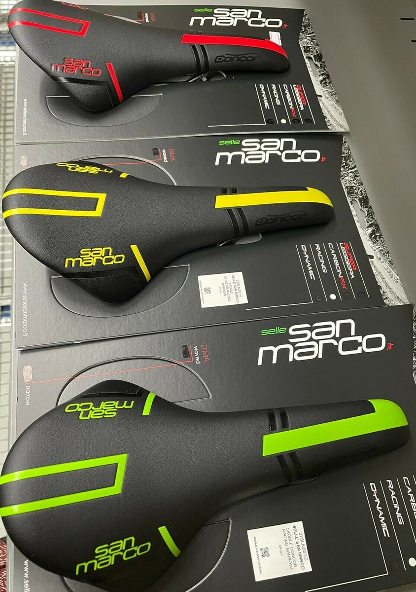 San Selle パーツ Marco Orange Neon Saddle Confort Supercorsa Concor Marco San Selle Narrow Racing Concor パーツ