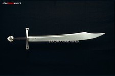 Espada romana medieval halchion de caza de acero J2 forjado a mano premium