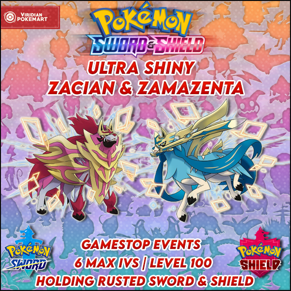 LF shiny zacian shiny zamazenta shiny g articuno shiny g zapdos FT pic :  r/PokemonSwordAndShield