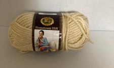 Lion Brand Yarn - Hometown USA - Los Angelas Tan -  099 - 5 oz. - New Skein