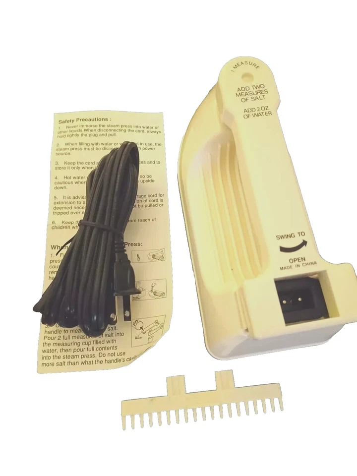 Vintage Quick Iron Steam Press: Collapsible, Lightweight Travel Size 8"x3.5"  - Image 3 of 4