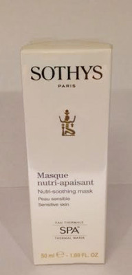 Sothys Nutri Soothing Mask /Masque Nutri Apaisant 1.69oz(50ml) Brand New
