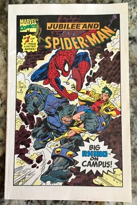 Marvel Comics Jubilee and Spider-Man #1 of a 4 Issue Limited