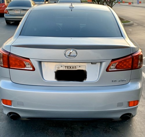 06-13 Is250 350 4dr OE Style Trunk Spoiler ABS OEM Painted Color # 1g1 ...
