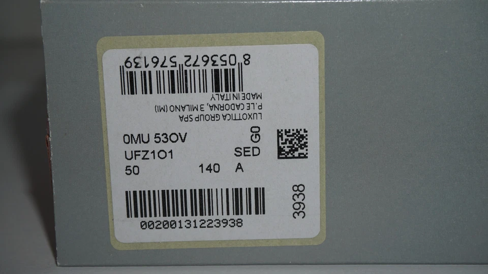 Gafas MIU MIU nuevas marfil mate MU 53OV UFZ1O1 50 24 140 Foto 2 de 4