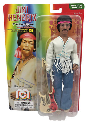 Jimi Hendrix Action Figur 20 cm Mego Woodstock Actionfigur Sammlerfigur limited