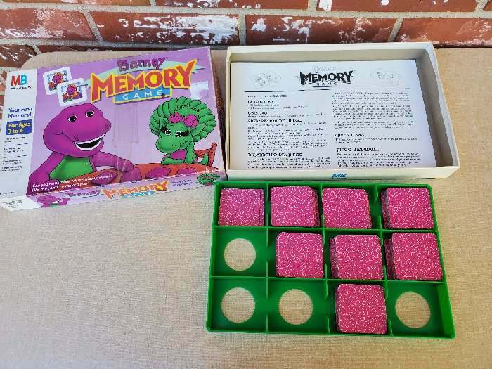 Buy Vintage 1989 Travel MEMORY GAME by Milton Bradley Online in India 