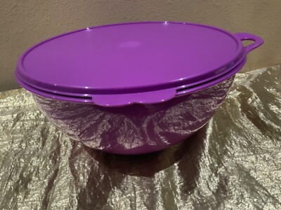 New Tupperware Thats A Bowl 32 cups in Purple Color 7.8L Beautiful & Bright