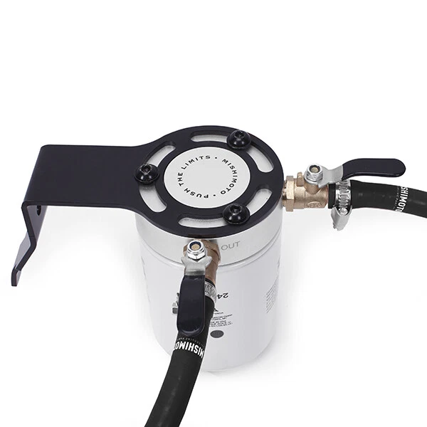 Kit de filtro de refrigerante Mishimoto para Ford 6.0 Powerstroke 2003-2007 negro Foto 2 de 3