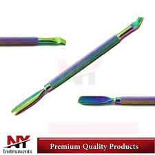 Beauty Gouge Nails Pusher Spoon Manicure Cleaner Nail Art Salon Tools