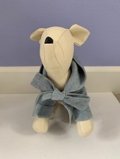 Dog Pet Coat Hoddie for small breed dogs Light Pink Grey Blue Gold Velvet Fabric