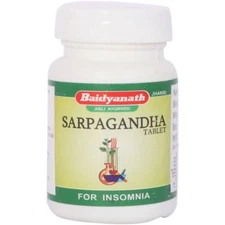Baidyanath Ayurvedic Sarpagandha 50 Tablet For High Blood Pressure Free Shipping