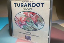 pccini turandot highlights cd album