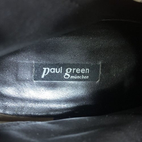 Paul Green Suede Ankle Boots Booties size US 9 M Brown Womens Almond Toe - Picture 4 of 11