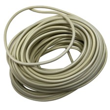 2 Pack of White Primary Wire 16 AWG Gauge 28' FT Stranded Copper - Made In USA