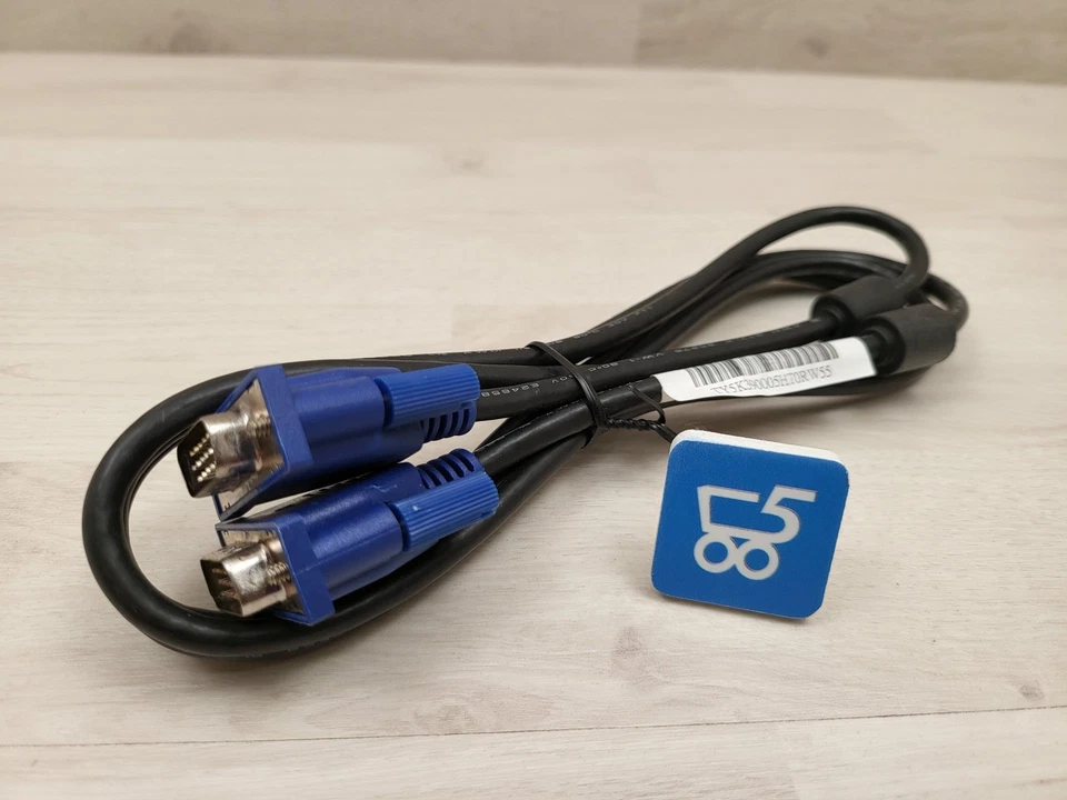 Cavo Video VGA M/M Monitor Pc DVR NVR Videosorveglianza Proiettore Led 1,4Mt - Immagine 2 di 3