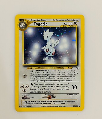1995-2000 Pokemon Rare Togetic Holo - Neo Genesis 16/111 | eBay