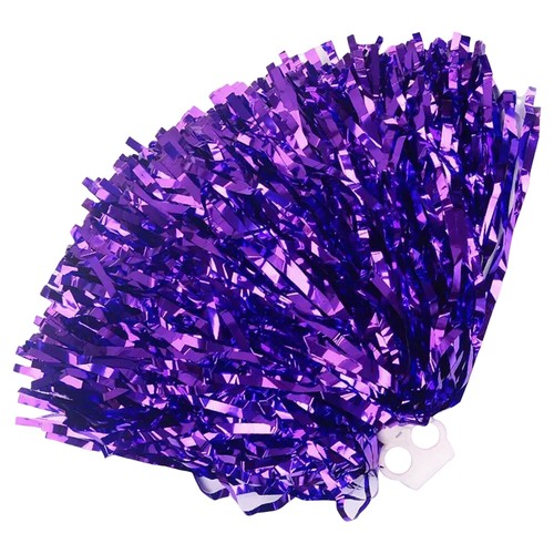 Cheerleading Flower Ball High Strength Cheer 2 Holes Sports Meeting Dance Purple