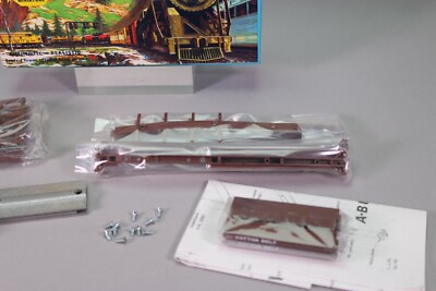 Kit Wagon Athearn 5552 HO - Remorque Camion Cotton Belt - À Monter - Neuf Sous Blister