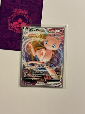 Mew Vmax 114/264 2022 Pokemon World Championships Fusion Strike Variant Z