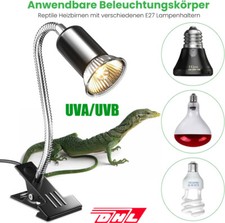 Schildkröte Wärmelampe(Maximum 200W),Heizlicht Zeitgesteuerte Temperaturregelung