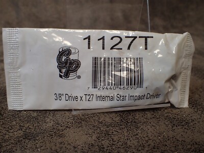 1127T Grey Pneumatic 3/8'' Drive T27 Internal Star Standard Impact Driver (BN173)
