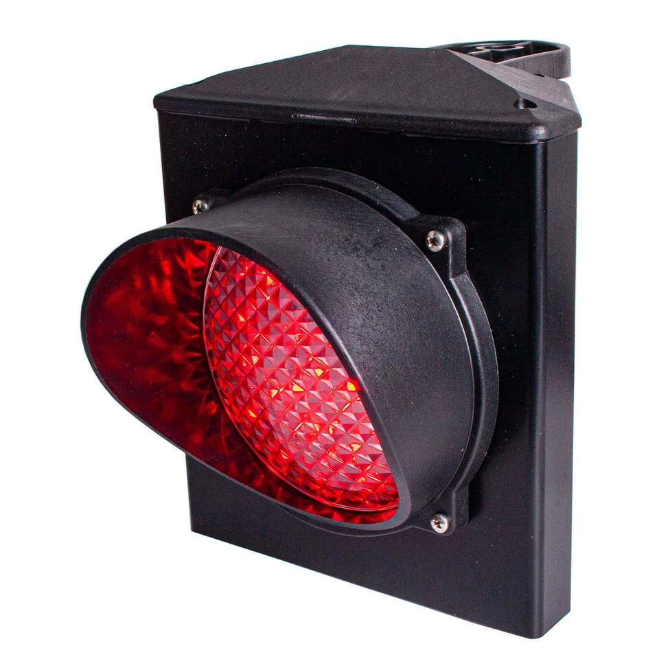 Verkehrsampel rot-grün LED 24V 1 Leuchtfläche, Ampel, Signalleuchte Gegenverkehr - Bild 4 von 4