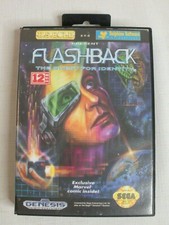 Flashback: The Quest for Identity Sega Genesis, 1993 - Complete - Tested