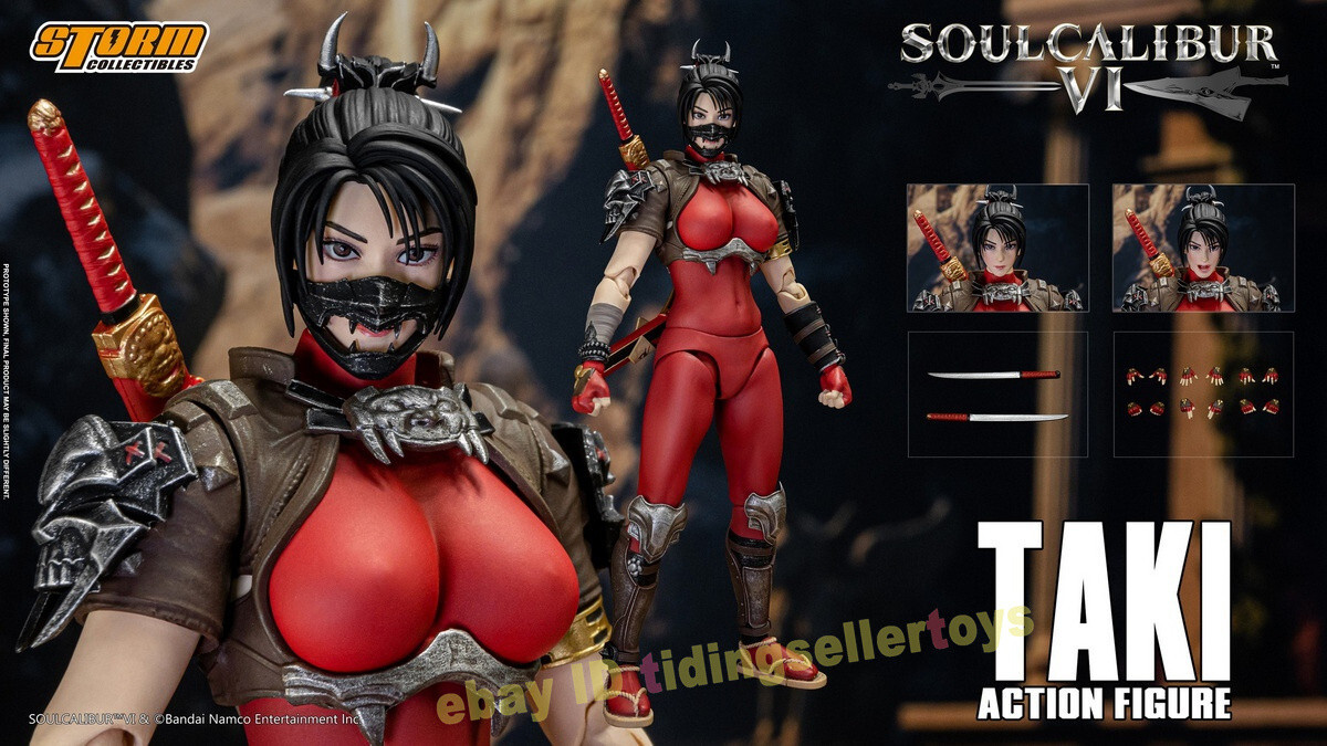 Storm Toys TAKI SOUL CALIBUR 1/12 Action Figure Collection