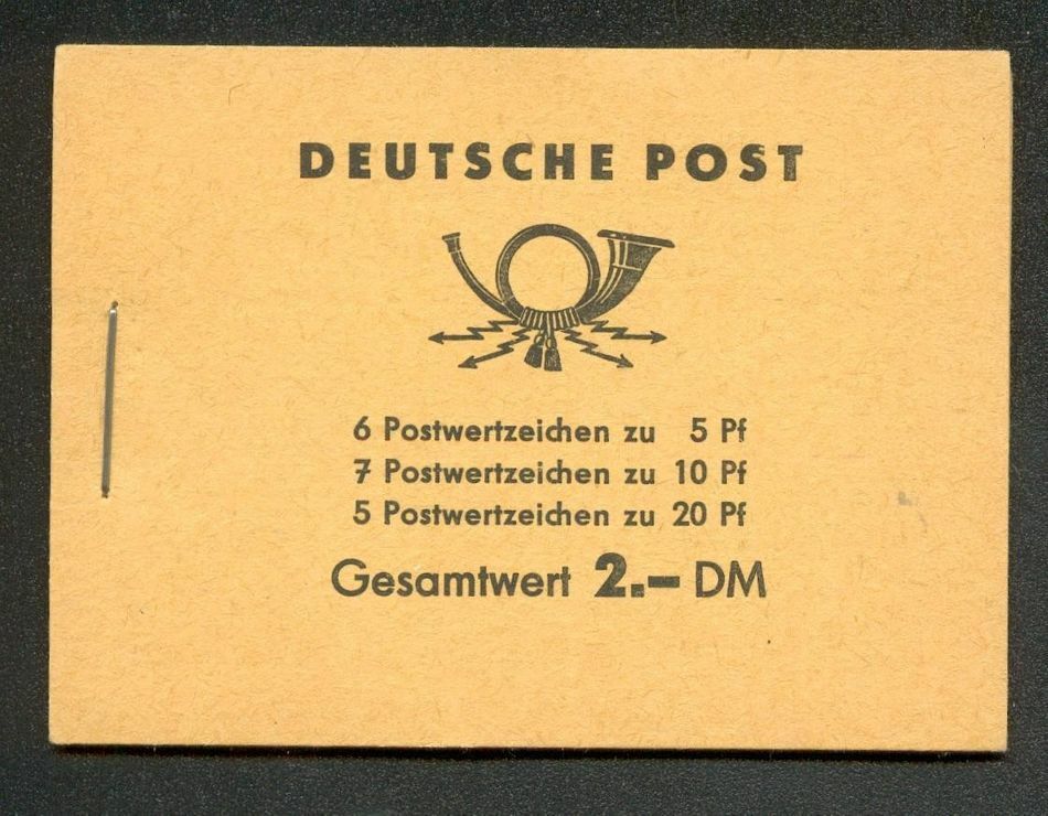 DDR Stamps Hetchens MH 3B1 Luxury MNH Post Fresh 16EUR