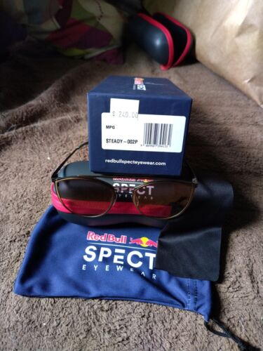 RedBull SPECT EYEWEAR- BLACK LENS MOD. ELECTRA-003 DESIGNED IN AUSTRIA BNIB - Picture 5 of 11