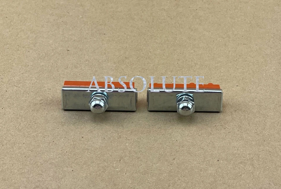 BRAKE PADS VINTAGE SCHWINN STINGRAY BICYCLE CALIPER ROAD CRUISER WEINMANN RED. - Image 2 of 3