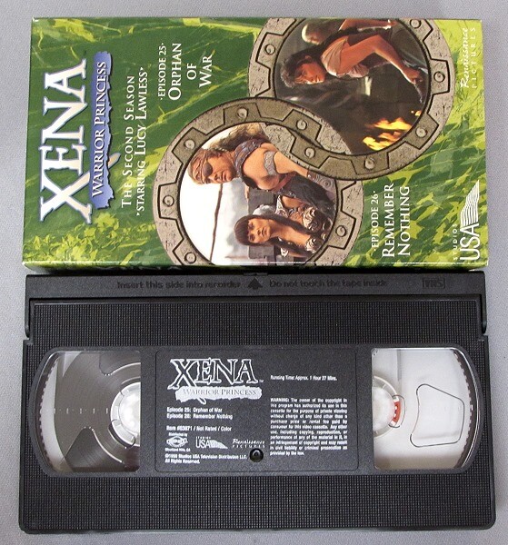 XENA Warrior Princess Second Season Episodes 25-46 on 11 VHS