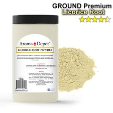 1lb Licorice Root Powder Raw Glycyrrhiza glabra 100 Premium Mulethi JAR
